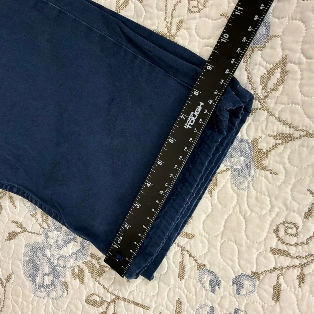 Polo Ralph Lauren Dungarees Mens 38x30 Navy Blue Good Vintage Distressed